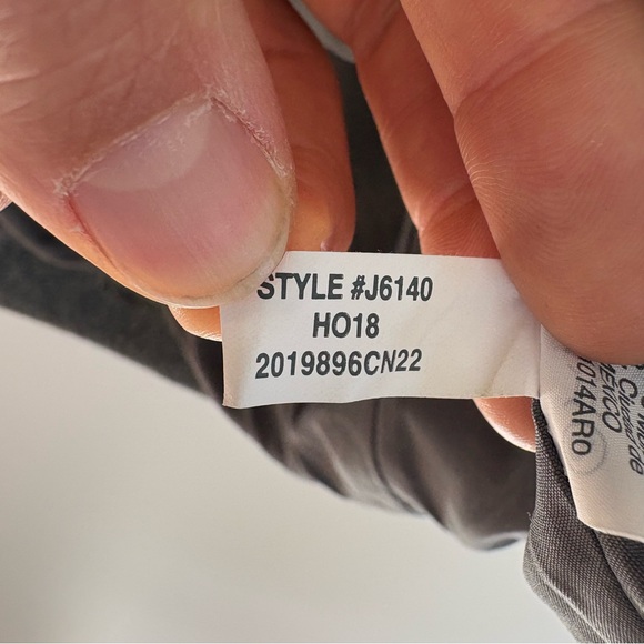 J Crew Mercantile Wool Blend Gray Overcoat Full Zip Old Money Preppy Size 0 - Picture 13 of 13